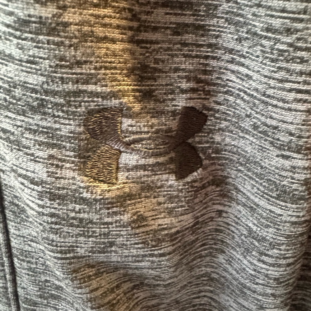 Nike Men's Heather Gray 3/4  Zip-Up pullover - Picture 7 of 9
